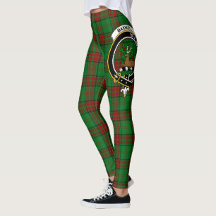 Scotstee Clan Maxwell Hunting Crest Tartan Women Leggings
