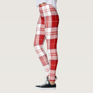 Scotstee Clan MenZies Red Ancient Tartan Women Leggings