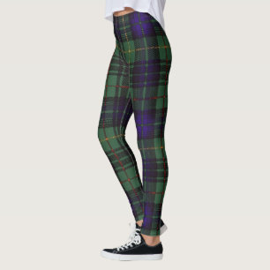Scotstee Clan Monteith Old Ancient Tartan Women Leggings