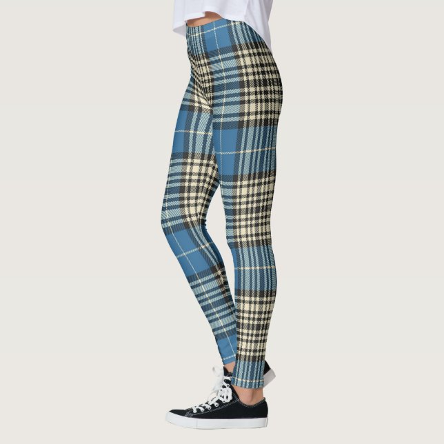 Scotstee Clan Napier Ancient Ancient Tartan Women  Leggings (Left)