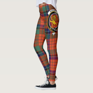 Scotstee Clan Nicolson Ancient Crest Tartan Women Leggings