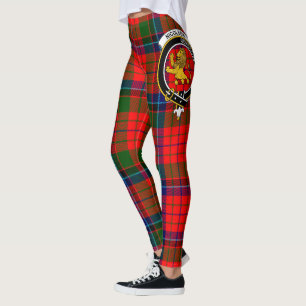 Scotstee Clan Nicolson Crest Tartan Women Leggings