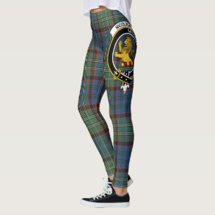 Scotstee Clan Nicolson Hunting Ancient Crest Tarta Leggings