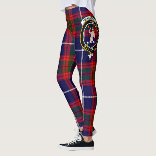 Scotstee Clan Pennycook Crest Tartan Women Legging