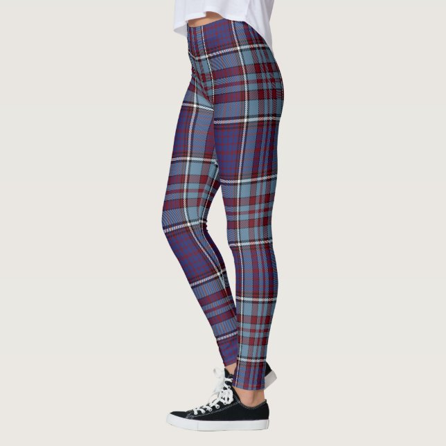 Scotstee Clan RCAF Tartan Women Leggings (Left)