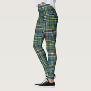 Scotstee Clan Scott Green Ancient Tartan Women Leggings