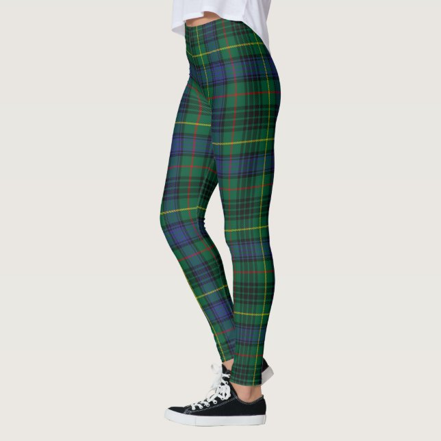 Scotstee Clan Stewart Hunting Modern Tartan Women  Leggings (Left)