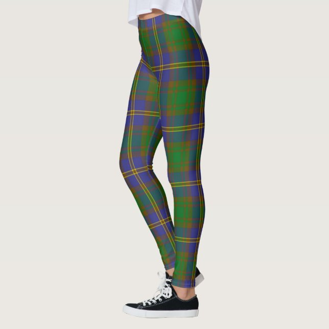 Scotstee Clan Strange of Balcaskie Tartan Women Leggings (Left)
