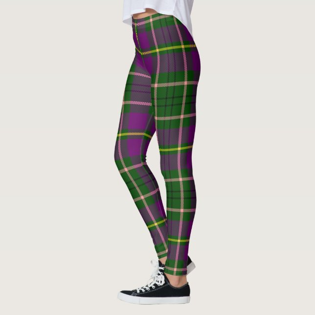 Scotstee Clan Taylor Tartan Women Leggings (Left)