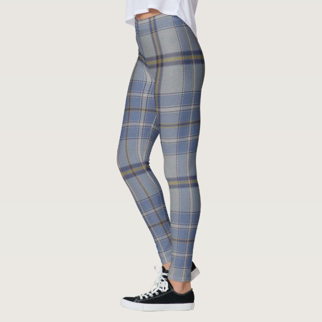 Scotstee Clan Tweedie Red Tartan Women Leggings (Left)