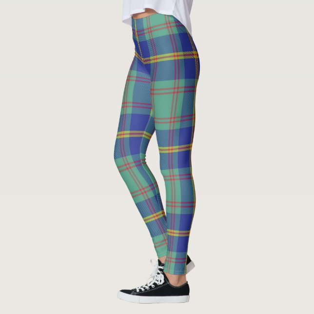 Scotstee Clan US Marine Tartan Women Leggings (Left)
