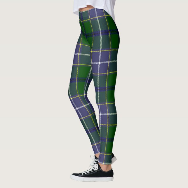 Scotstee Clan Wishart Hunting Tartan Women Legging (Left)