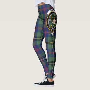 Scotstee Clan Wood Crest Tartan Women Leggings