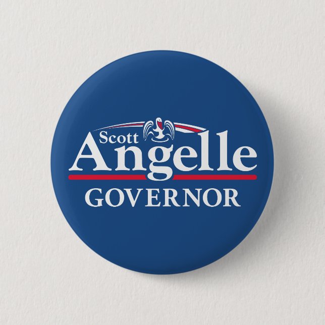 "Scott Angelle" Button (Front)