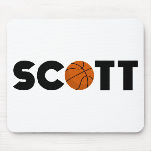 Scott Basketball Mouse Pad