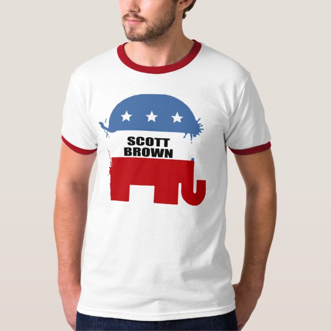 SCOTT BROWN T-Shirt (Front)