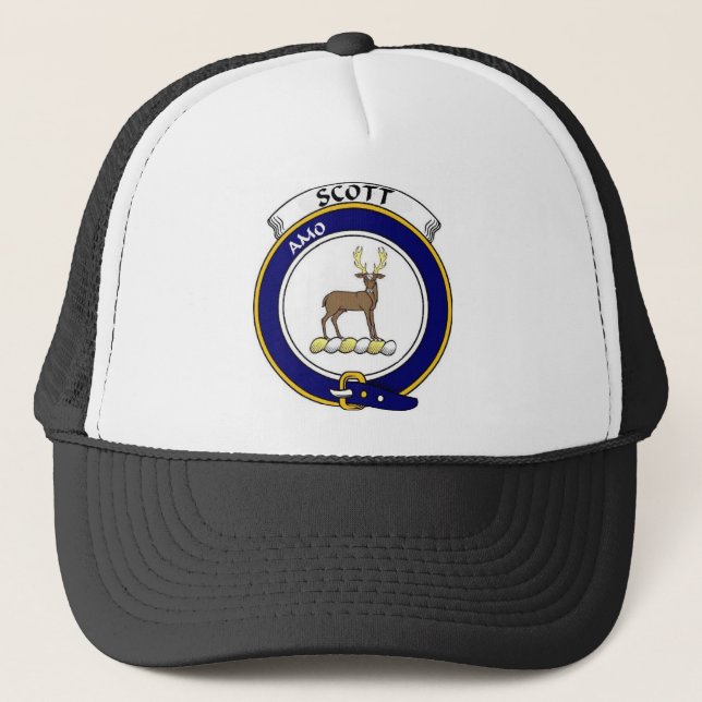 scott Clan Badge Trucker Hat (Front)