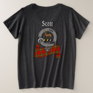 Scott Clan Badge Women's Back Plus Size T-Shirt