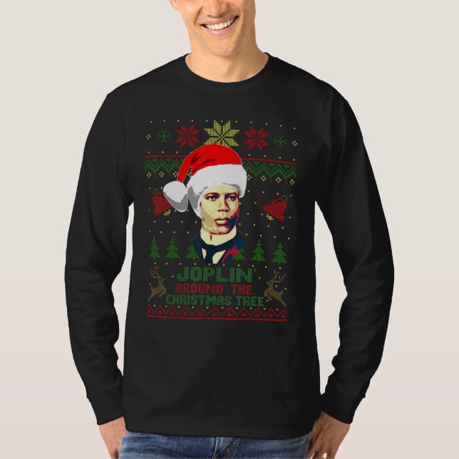 Scott Composer Joplin Around The Christmas Tree Ch T-Shirt (Front)