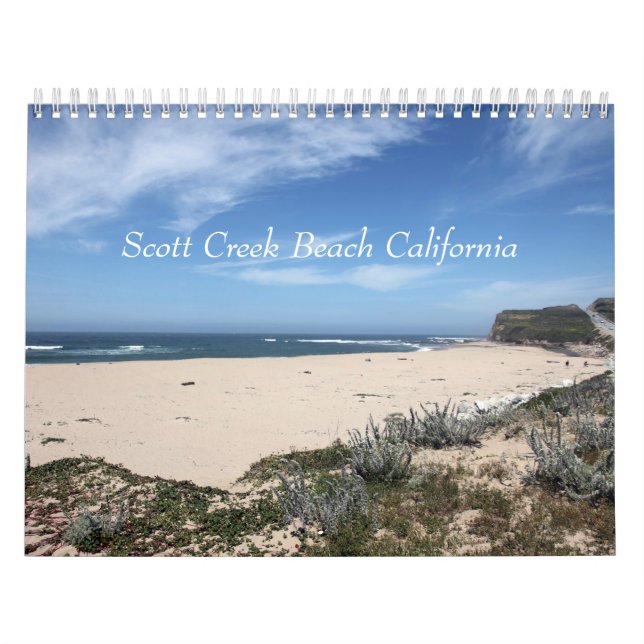 Scott Creek Beach California Calendar (Cover)
