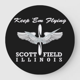 Scott Field (Air Force Base), Belleville, IL Large Clock