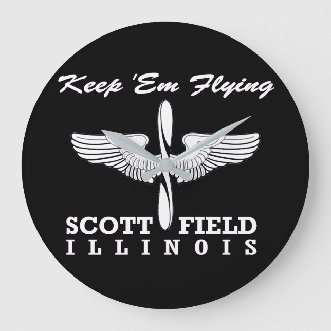 Scott Field (Air Force Base), Belleville, IL Large Clock (Front)