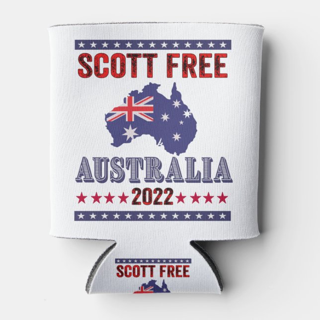 Scott Free - Australia 2022 Can Cooler (Front)