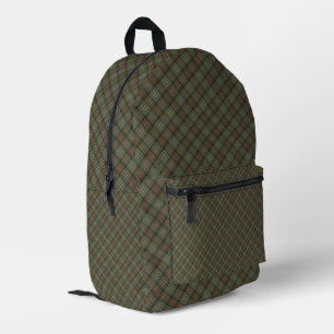Scott Green Weathered  Printed Backpack