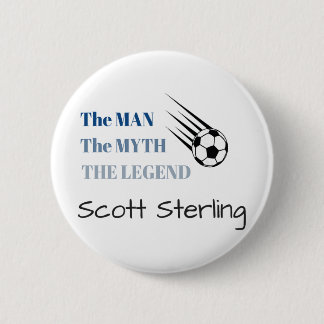 Scott Sterling T Shirt Studio C Soccer Goalie Fan  6 Cm Round Badge