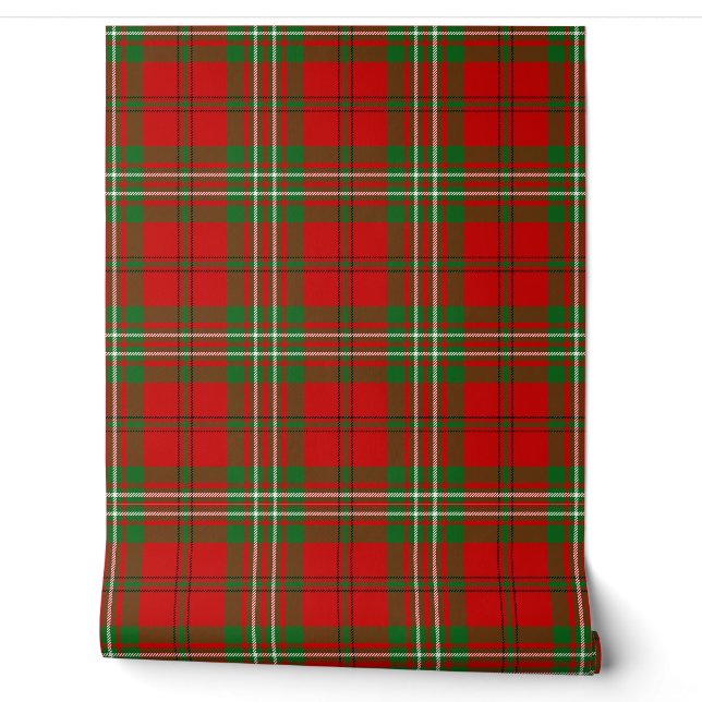 Scott Tartan Plaid Scottish Clan Wallpaper (Unrolling)