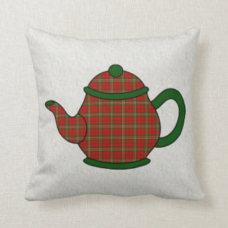 Scott Tartan Plaid Teapot Cushion
