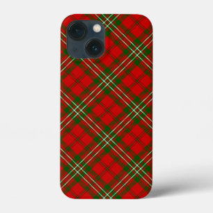 Scott tartan red green plaid iPhone 13 mini case