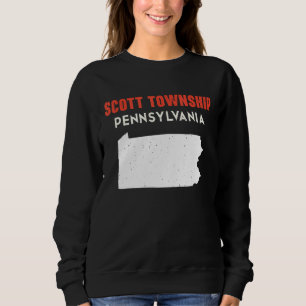 Scott township Pennsylvania USA State America Trav Sweatshirt