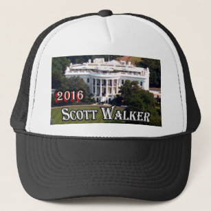 Scott Walker 2016 & White House Trucker Hat
