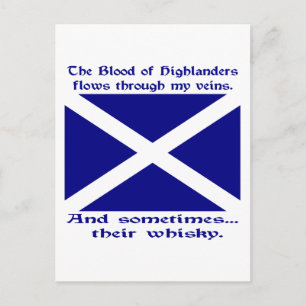 Scott Whisky St. Andrew Postcard
