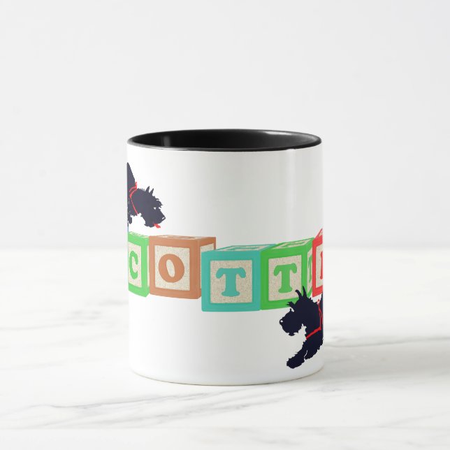 Scottie Blocks !! Mug (Center)