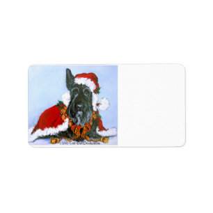 Scottie Claus Label
