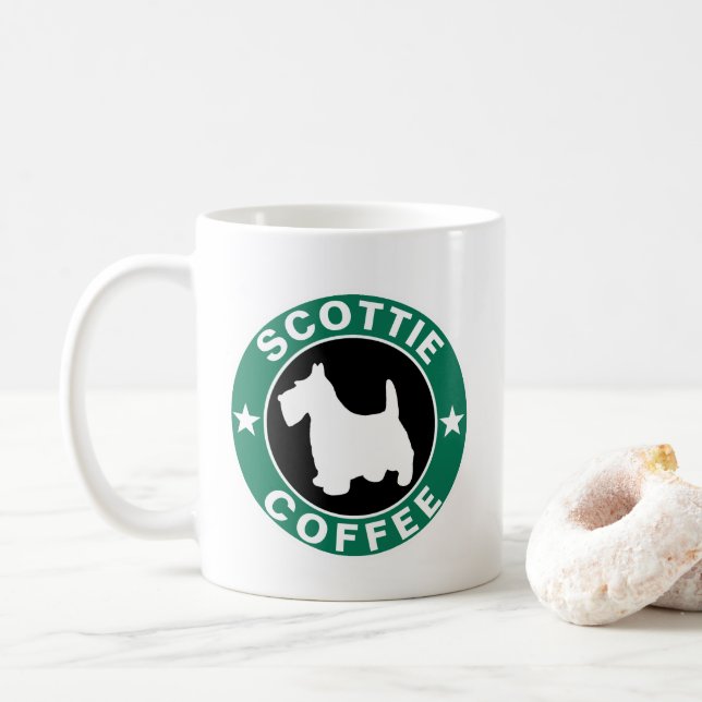 SCOTTIE Coffee Mug (With Donut)
