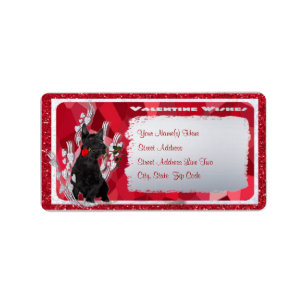 Scottie Customisable Return Address Label