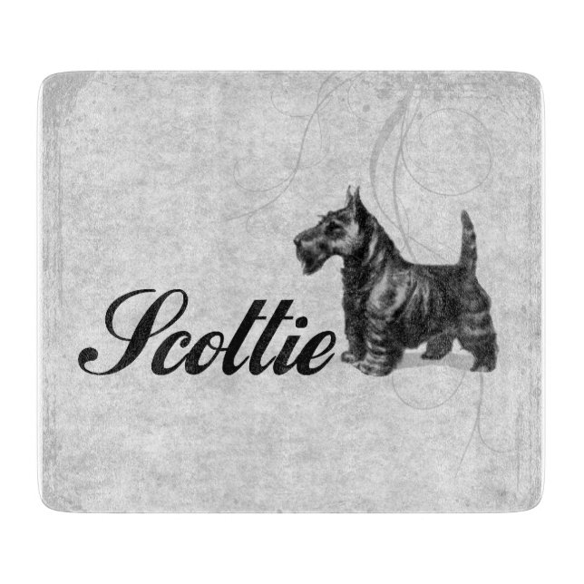 Scottie Cutting Board (Front)