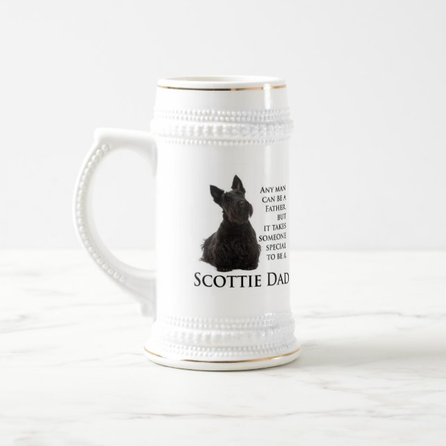 Scottie Dad Stein (Left)
