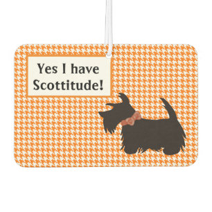 Scottie dog car air freshener, scottish terrier Car Air Freshener