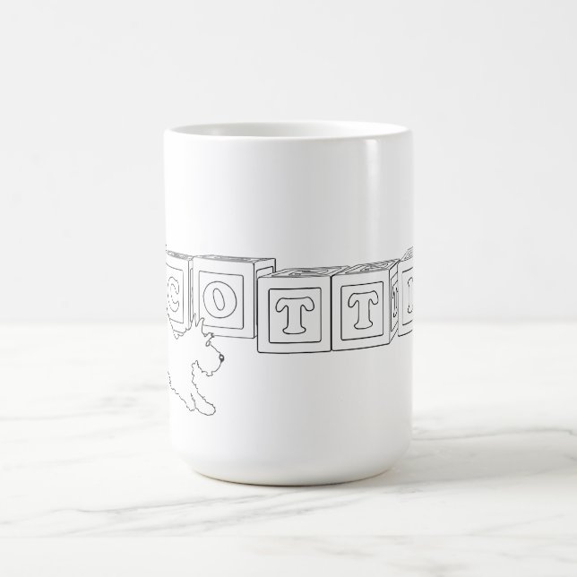Scottie Dog Coffee Mug (Center)