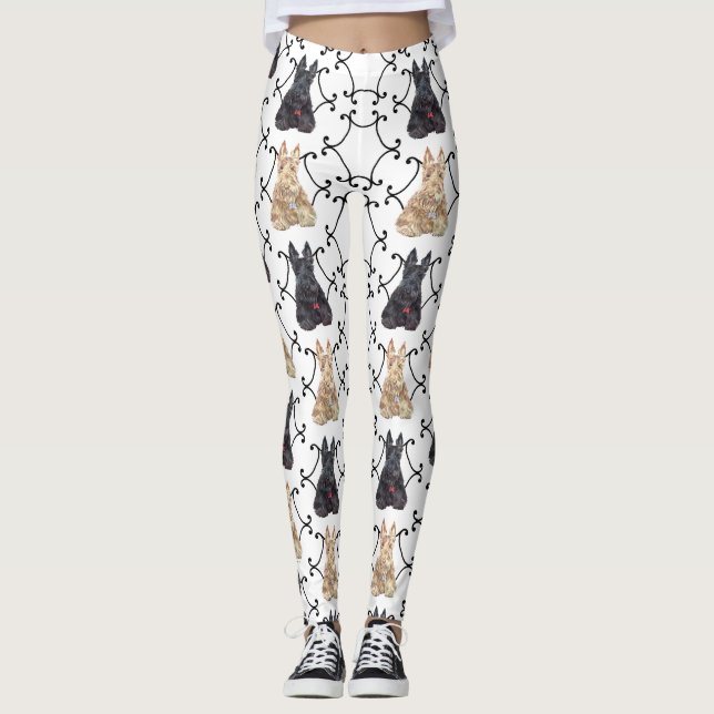 Scottie Dog Leggings (Front)