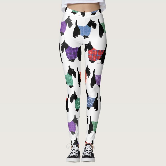 Scottie Dog Leggings (Front)