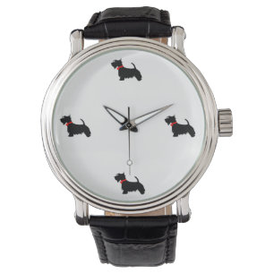 Scottie dog mans vintage watch