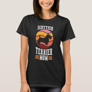 Scottie Dog Owner Pet Retro Scottish Terrier M T-Shirt