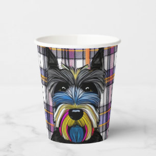 Scottie Dog Paper Cups