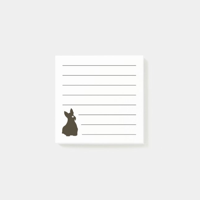 Scottie Dog Post-it® Notes (Front)