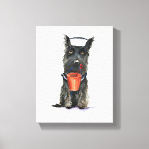 Scottie Dog 'Ready for the Beach'